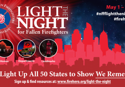 Light the Night for Fallen Firefighters graphic